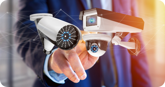 Smart Camera Surveillance Graphic