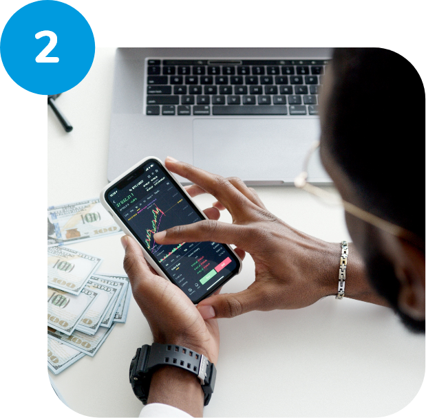 Man Working To Become A Reseller For Yaxxa