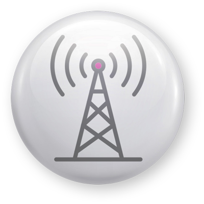 Microwave Internet Icon