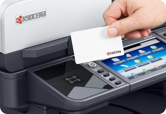 Managed Print Services Printer With Access Card