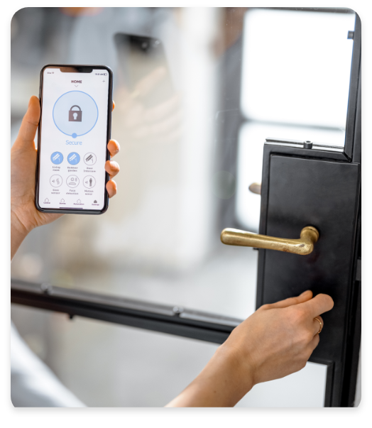 Biometric Access Control Door